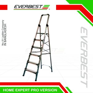 HOME EXPERT PRO Version Aluminium Step Ladder (6–7 Steps)
